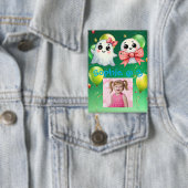 Badge Bouton de fête Anniversaire de enfant du ghost du (Insitu)