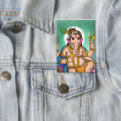 Badge Bouton de Ganesha enfant (Insitu)
