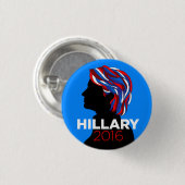 Badge Bouton de Hillary Clinton 2016 (Devant & derrière)