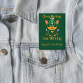Badge Bouton de la Saint-Patrick de Corgi (Insitu)