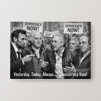 Badge Bouton de protestation pacifique