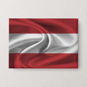 Badge Bouton Drapeau Autriche