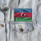 Badge Bouton Drapeau Azerbaïdjan (Insitu)