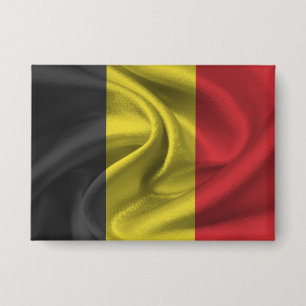 Badge Bouton Drapeau Belgique