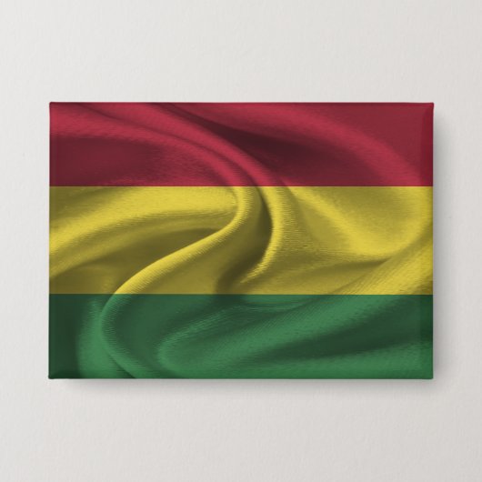 Badge Bouton Drapeau Bolivie (Recto)