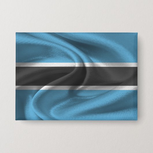 Badge Bouton Drapeau Botswana (Recto)