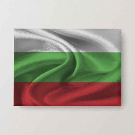 Badge Bouton Drapeau Bulgarie (Recto)