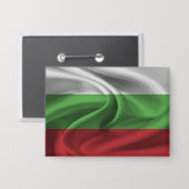Badge Bouton Drapeau Bulgarie (Recto/Verso)