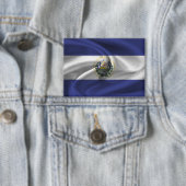 Badge Bouton Drapeau El Salvador (Insitu)