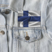 Badge Bouton Drapeau Finlande (Insitu)
