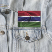Badge Bouton Drapeau Gambie (Insitu)
