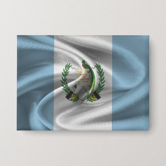 Badge Bouton Drapeau Guatemala (Recto)