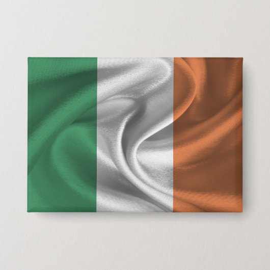 Badge Bouton Drapeau Irlande (Recto)