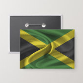 Badge Bouton Drapeau Jamaïque (Recto/Verso)