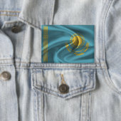 Badge Bouton Drapeau Kazakhstan (Insitu)