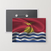 Badge Bouton Drapeau Kiribati (Recto/Verso)