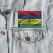 Badge Bouton Drapeau Maurice (Insitu)