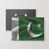 Badge Bouton Drapeau Pakistan (Recto/Verso)