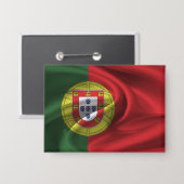 Badge Bouton Drapeau Portugal (Recto/Verso)
