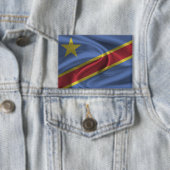 Badge Bouton Drapeau République Démocratique du Congo (Insitu)