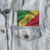 Badge Bouton Drapeau République du Congo (Insitu)