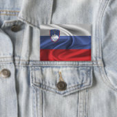 Badge Bouton Drapeau Slovénie (Insitu)