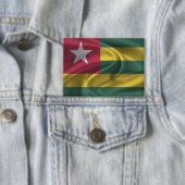 Badge Bouton Drapeau Togo (Insitu)