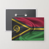 Badge Bouton drapeau Vanuatu (Recto/Verso)