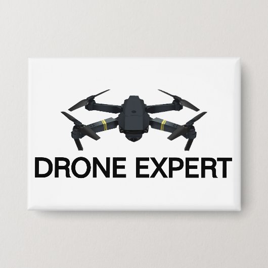 Badge Bouton Drone Expert™ (Recto)