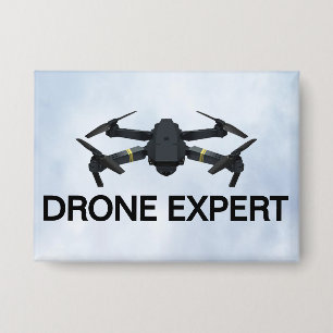 Badge Bouton Drone Expert™