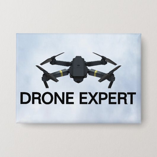 Badge Bouton Drone Expert™ (Recto)