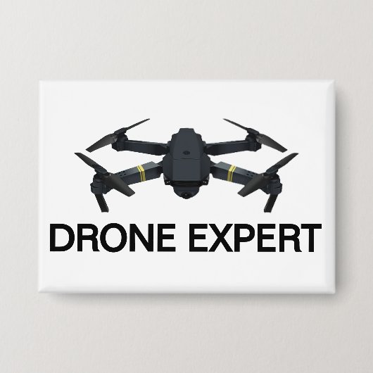 Badge Bouton Drone Expert™ (Recto)