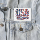 Badge Bouton du 250e anniversaire des États-Unis d'Améri (Insitu)