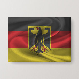 Badge Bouton du drapeau de l'Allemagne