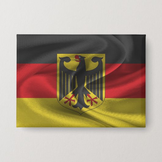 Badge Bouton du drapeau de l'Allemagne (Recto)