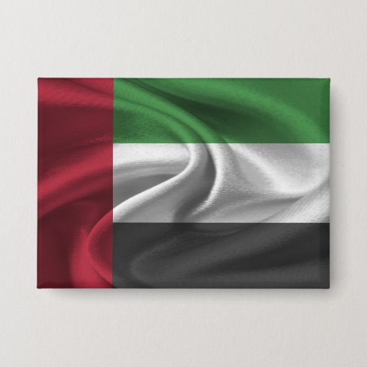 Badge Bouton du drapeau des Émirats arabes unis (Recto)