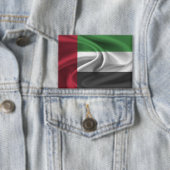 Badge Bouton du drapeau des Émirats arabes unis (Insitu)