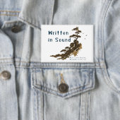 Badge Bouton Écrit dans le Son (Insitu)