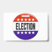 Badge Bouton Élection (Arrière)