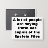 Badge Bouton Fichiers Epstein (Recto/Verso)