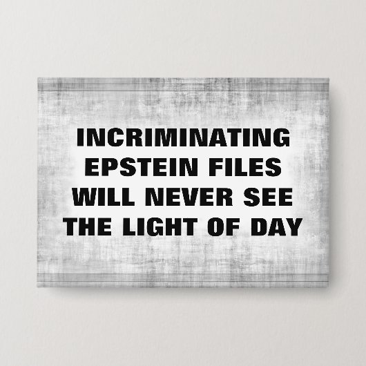 Badge Bouton Fichiers Epstein (Recto)