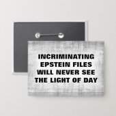 Badge Bouton Fichiers Epstein (Recto/Verso)
