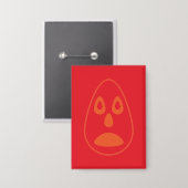 Badge Bouton Ovale (Recto/Verso)