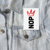 Badge Bouton Pas De Rois (Insitu)