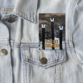 Badge Bouton rectangle avec titre Mud Diver (Insitu)