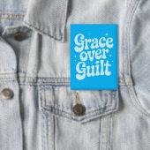 Badge Bouton Rectangle Grace over Guilt (Insitu)