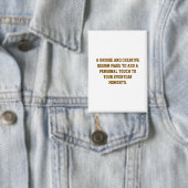 Badge Bouton Rectangle Personnalisable (Insitu)