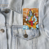 Badge Bouton Seigneur Shiva (Insitu)
