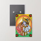 Badge Bouton Sita Ram (Recto/Verso)