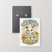 Badge Bouton tournesol MTHY (Recto/Verso)